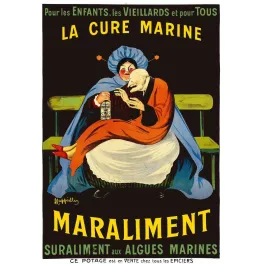 Affiche vintage Maraliment Cure Marine Cappiello – Pub santé