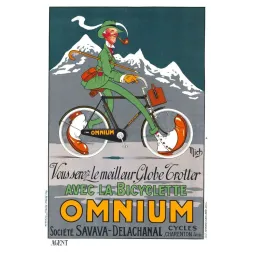 Pub vintage Bicyclette Omnium – Globe Trotter Savava-Delachanal