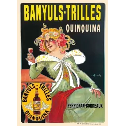 Pub vintage Banyuls-Trilles Quinquina – Perpignan Bordeaux