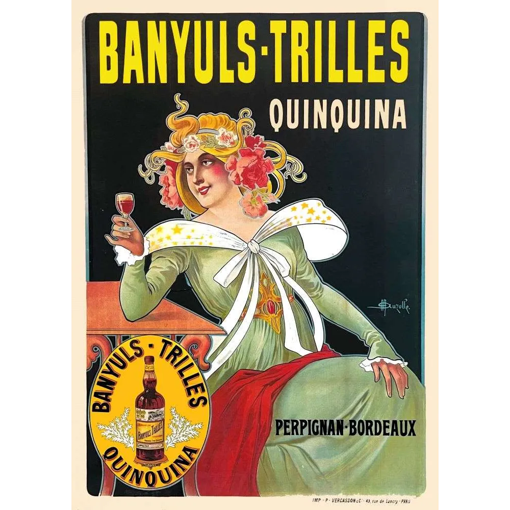 Pub vintage Banyuls-Trilles Quinquina – Perpignan Bordeaux Pub vintage Banyuls-Trilles Quinquina – Perpignan Bordeaux