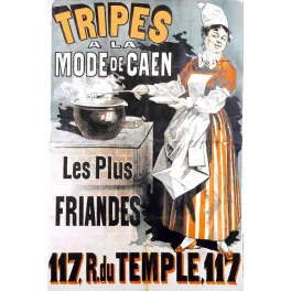 Pub vintage Tripes Mode de Caen – Restaurant Paris rue du Temple