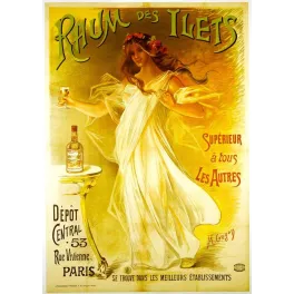 Pub vintage Rhum des Ilets – Supérieur Paris rue Vivienne XIXe