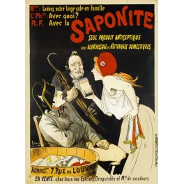 Pub vintage Saponite Lessive Antiseptique – Marianne linge Paris