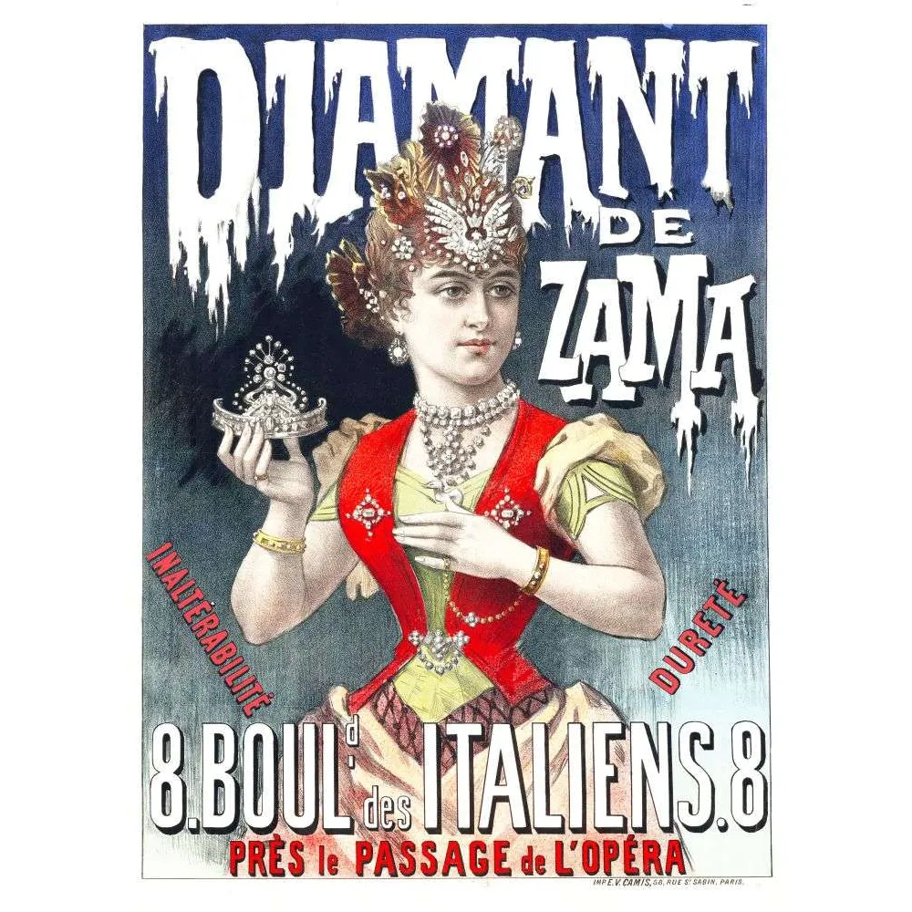 Pub vintage bijouterie Diamant Zama Paris boulevard Italiens Pub vintage bijouterie Diamant Zama Paris boulevard Italiens