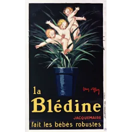 Blédine Jacquemaire – Affiche pub vintage aliment bébé