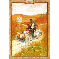 Affiche Assurance L'Urbaine et la Seine Automobile – Pub vintage | Publicité vintage