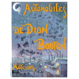 Affiche De Dion-Bouton Automobiles Puteaux – Publicité vintage fantastique | Publicité vintage