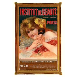 Affiche Institut de Beauté Place Vendôme Paris – Publicité vintage