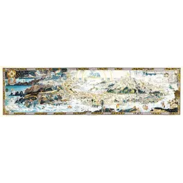 Carte Illustrée Fairy Land Pays des Fées Howard Somerville Fantastique – Cartographie ancienne