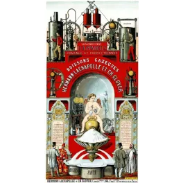 Affiche Boissons Gazeuses Hermann-Lachapelle Glover Appareils Paris XIXe – Publicité vintage