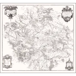 Carte Environs de Paris Académie Royale Sciences XVIIe Île-de-France – Cartographie ancienne