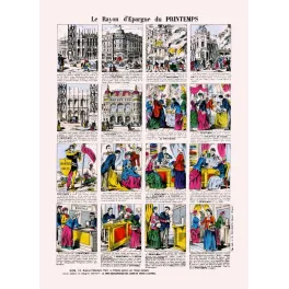 Printemps Rayon d'Épargne – Imagerie Épinal pub vintage grands magasins