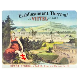 Etablissement Thermal de Vittel Vosges - Pubs vintage