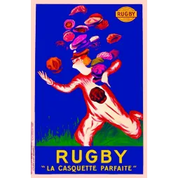 Rugby La Casquette Parfaite – pub vintage mode 1923 Art Déco