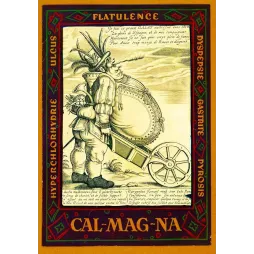 Cal-Mag-Na – pub vintage remède digestif flatulence XIXe siècle