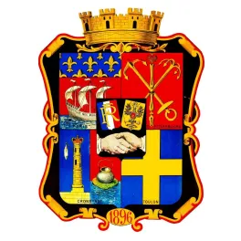 Blason Alliance Franco-Russe 1896 – Paris Saint-Pétersbourg Cronstadt Toulon
