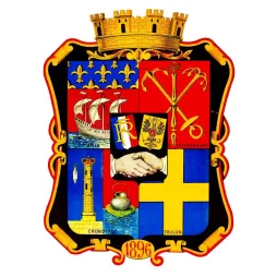 Blason Alliance Franco-Russe 1896 – Paris Saint-Pétersbourg Cronstadt Toulon