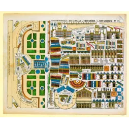 Palais du Trocadéro 1878 – Maquette à Découper Exposition Universelle