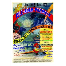 Grande Fête Nautique Isle-Adam 1898 – Régates et Fête Vénitienne