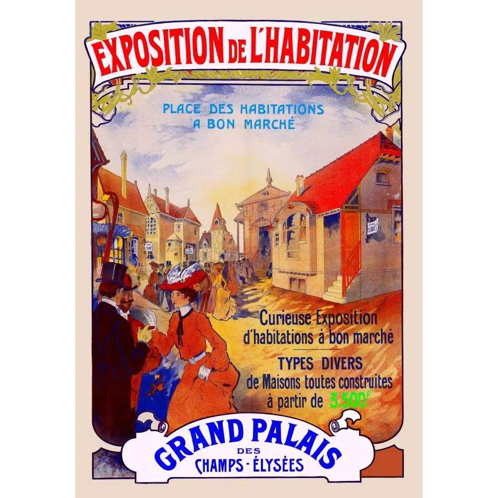Pub Vintage Exposition Habitation Grand Palais – Maisons Bon Marché Paris Pub Vintage Exposition Habitation Grand Palais – Maisons Bon Marché Paris
