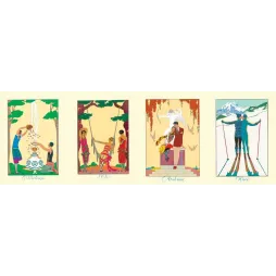 Les Quatre Saisons Art Déco – Illustration Mode Années 1920