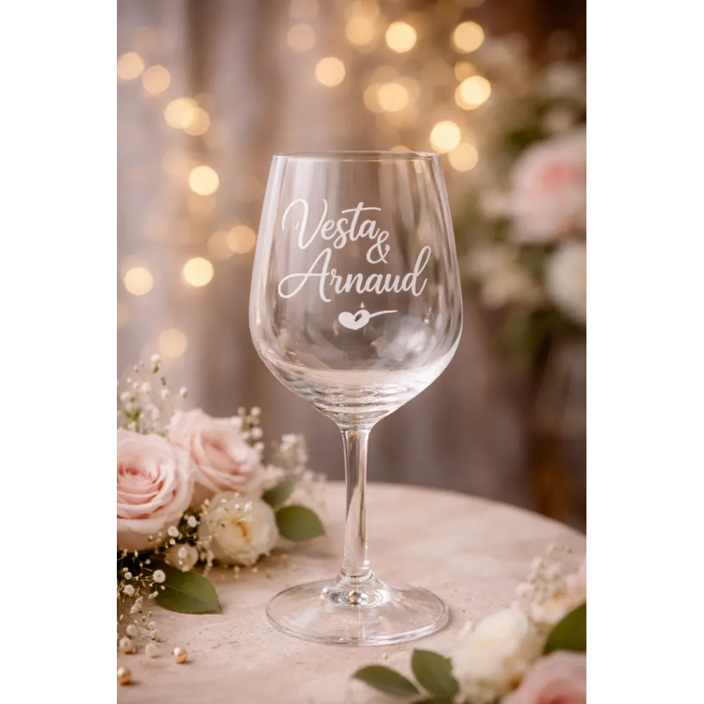 Verre personnalisé Mariages et évènements