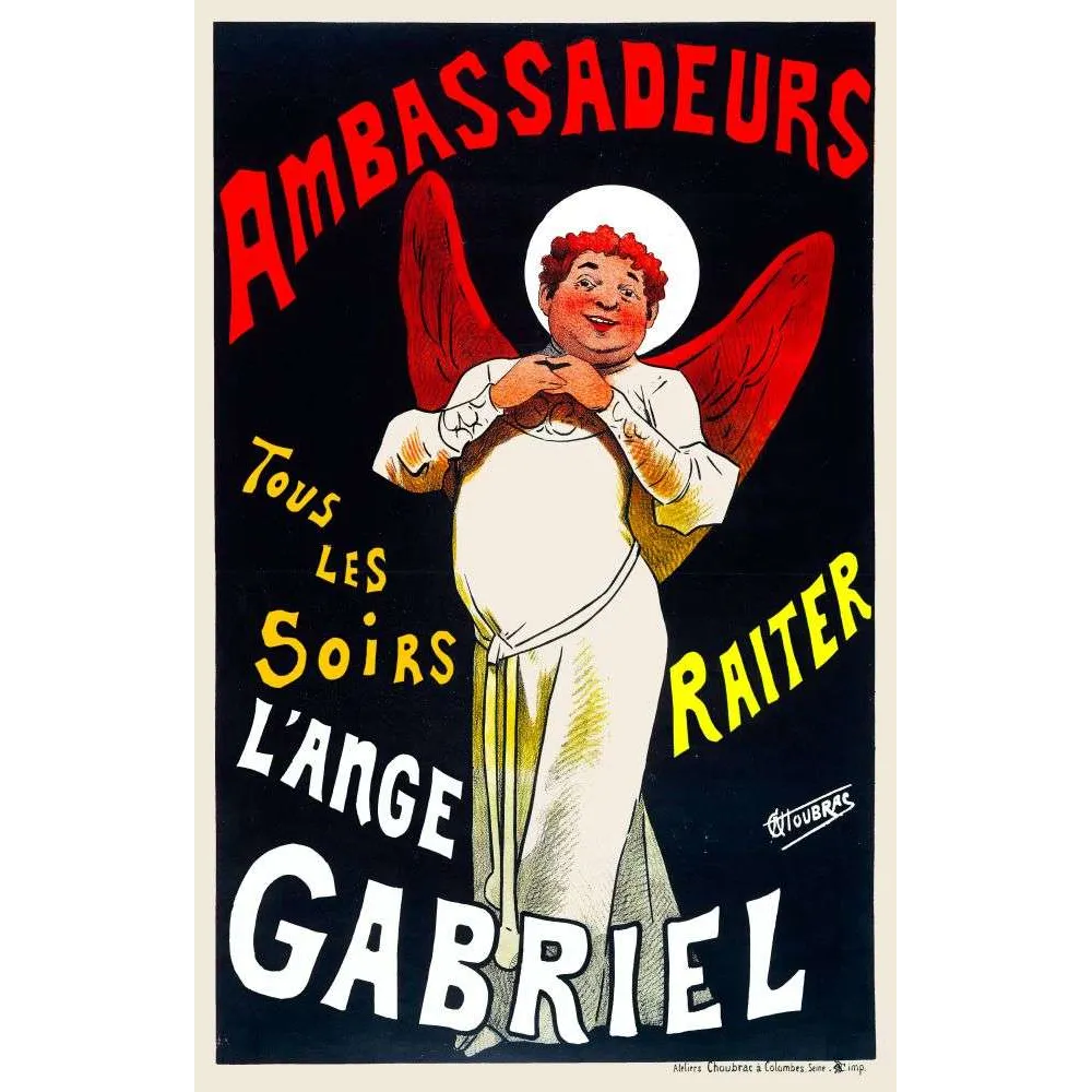 Ambassadeurs - L'Ange Gabriel - Affiche événementielle Ambassadeurs - L'Ange Gabriel - Affiche événementielle