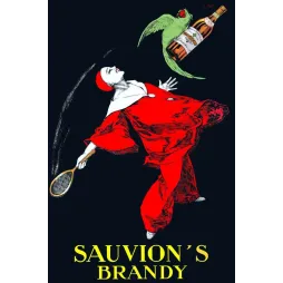 Sauvion's Brandy – Publicité alcool vintage