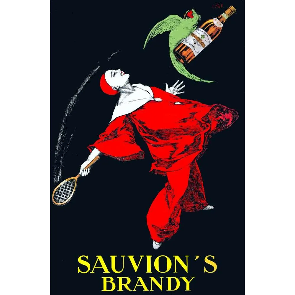 Sauvion's Brandy – Publicité alcool vintage Sauvion's Brandy – Publicité alcool vintage