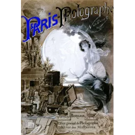 Affiche vintage Paris-Photographe Nadar Émile Bayard – Photographie française XIXe siècle