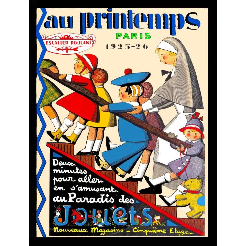 Au Printemps Paris 1925-26 – Catalogue Paradis des Jouets Art Déco
