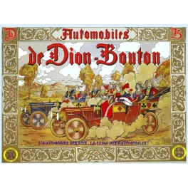 Affiche Automobiles De Dion-Bouton – L'Automobile des Rois, La Reine des Automobiles