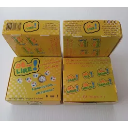 Dé…Lire ! Jeu de dés avec 15 jeux et 7 dés spéciaux