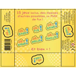 Dé…Lire ! Jeu de dés avec 15 jeux et 7 dés spéciaux