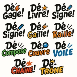 Dé…Lire ! Jeu de dés avec 15 jeux et 7 dés spéciaux