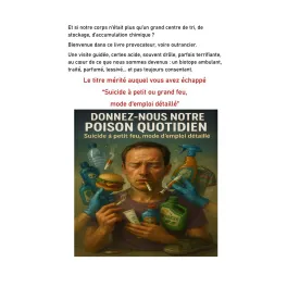 Vivre mieux et plus sainement ?&nbsp; comment reprendre le contrôle de sa vie.&nbsp;