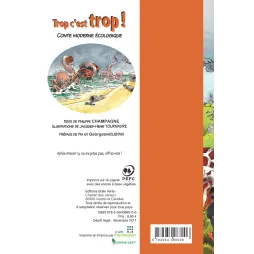 Trop c’est trop ! La planète se rebelle – Conte écologique préfacé par Pia et Georges Moustaki