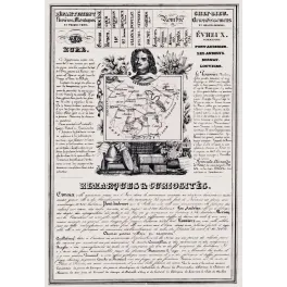 Document statistique département Eure n°26 Évreux portrait Poussin carte Normandie XIXe siècle villes