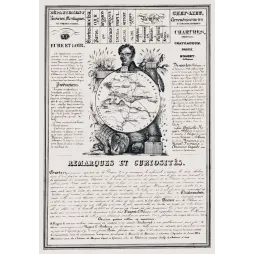 Document statistique département Eure-et-Loir n°27 Chartres portrait Desportes carte Beauce XIXe siècle