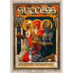 Couverture Success Magazine décembre 1900 J.C. Leyendecker Trois Rois Mages costumes orientaux Art Nouveau New York