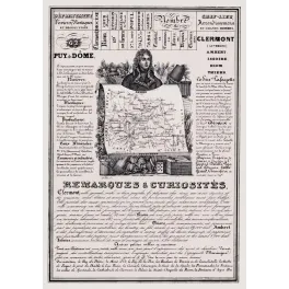 Trompe-l'œil E. Delcroix 1905 journal Le Trophée Bruxelles cartes jouer lorgnons affiches billets fond sombre