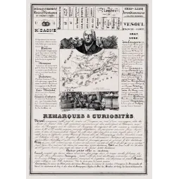 Document statistique Haute-Saône n°69 Vesoul Boulongeon carte Franche-Comté châteaux Bourgogne mines XIXe