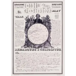 Document statistique Tarn n°78 Alby Lapérouse carte Languedoc draps Castres grottes Gaillac XIXe