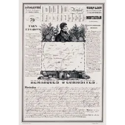 Document statistique Tarn-et-Garonne n°79 Montauban Ingres carte Languedoc Moissac pont Garonne XIXe