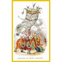 Illustration Les Papillons Amédée Varin 1852 papillons anthropomorphes procession Gabriel de Gonet Paris