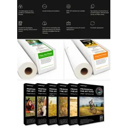 Papier fine art 100% coton texturé 300g/m² pour impressions d'art