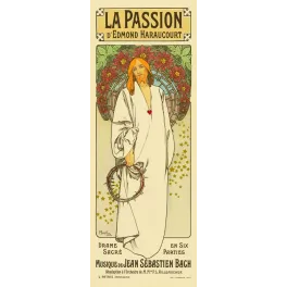 La Passion – Drame Sacré en Six Parties, théâtre, Edmond Haraucourt, Alfons Mucha