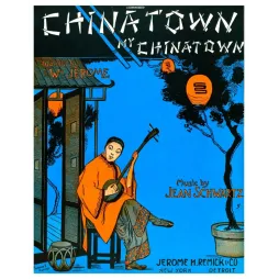Chinatown My Chinatown Jerome Schwartz 1906 – Publicité vintage