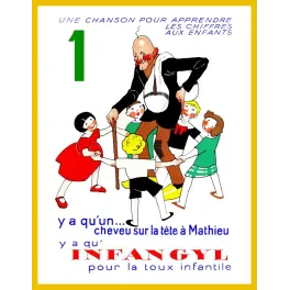 Infangyl Toux Infantile Chanson Chiffres - Publicité vintage