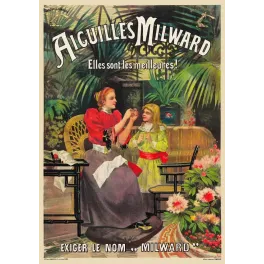 Publicité Aiguilles Milward